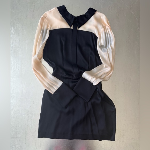 NWT Reiss Paneled Mini Shirtdress - Picture 6 of 8